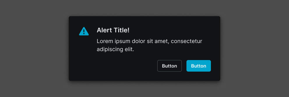 Alert variant example image