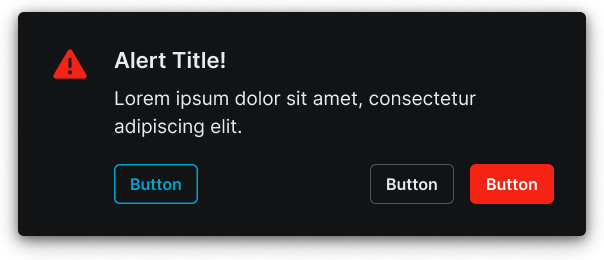 Alert variant example image