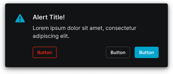 Alert variant example image