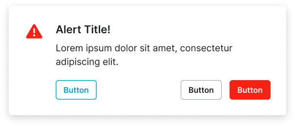 Alert variant example image