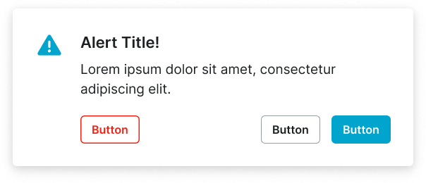 Alert variant example image