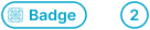 Badge variant example image