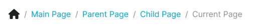 Breadcrumb example image