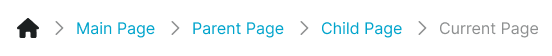 Breadcrumb variant example image