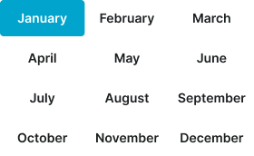 Date Picker variant example image