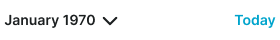 Date Picker variant example image