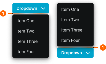 Dropdown example image
