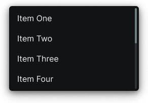 Dropdown example image