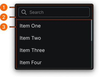 Dropdown example image