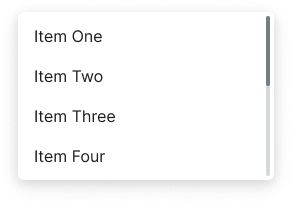 Dropdown variant example image