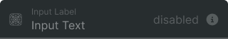 Form Input variant example image