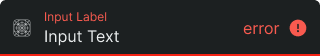 Form Input variant example image