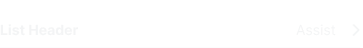 List variant example image