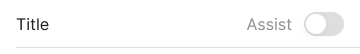 List variant example image