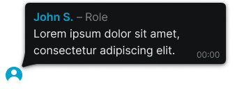 Message variant example image