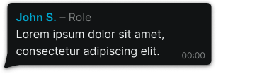Message variant example image