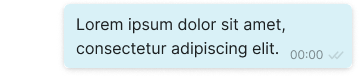 Message variant example image