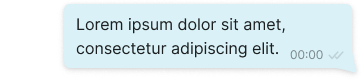 Message variant example image