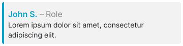 Message variant example image