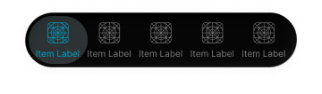 Mobile Nav Bottom variant example image