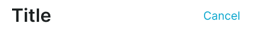 Nav control bar type large