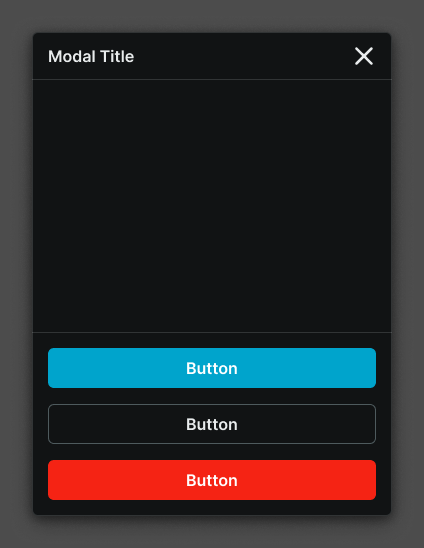 Modal variant example image