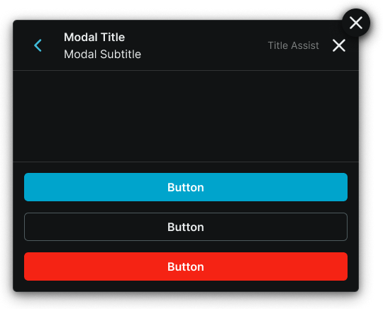 Modal variant example image