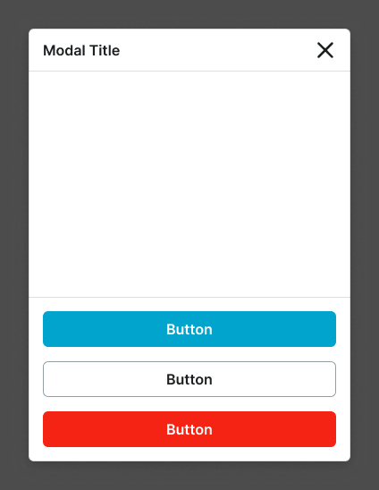 Modal variant example image