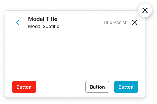 Modal variant example image