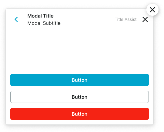 Modal variant example image