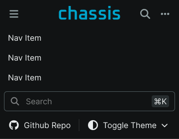 Navbar variant example image