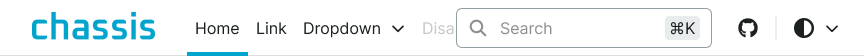 Navbar example image