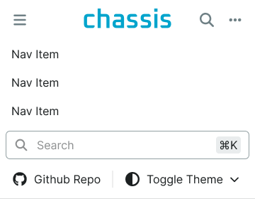 Navbar variant example image