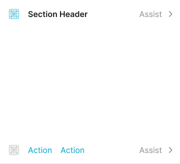 Section example image