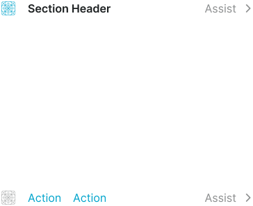 Section variant example image
