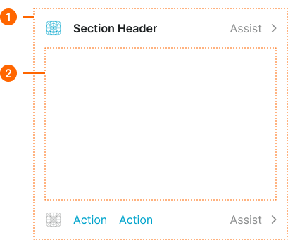 Section example image