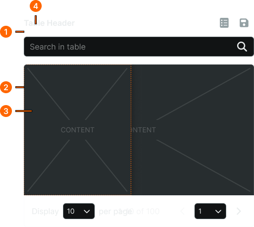 Table example image