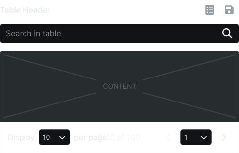 Table variant example image