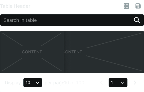 Table variant example image