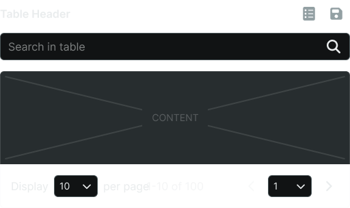 Table example image
