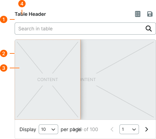 Table example image
