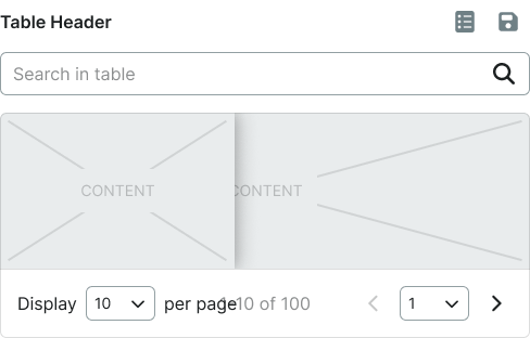 Table variant example image